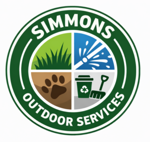 Logo of Simmons Outdoor Services landscaping and property maintenance company